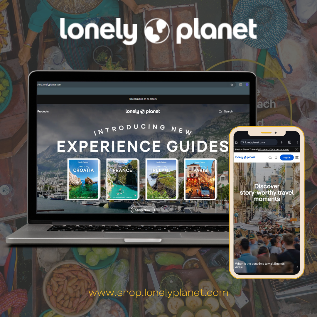 Lonely Planet - An eCommerce Overhaul and Revenue Surge in One