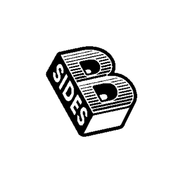 Black and white illustration of a block with 'Sides B' text on a white background