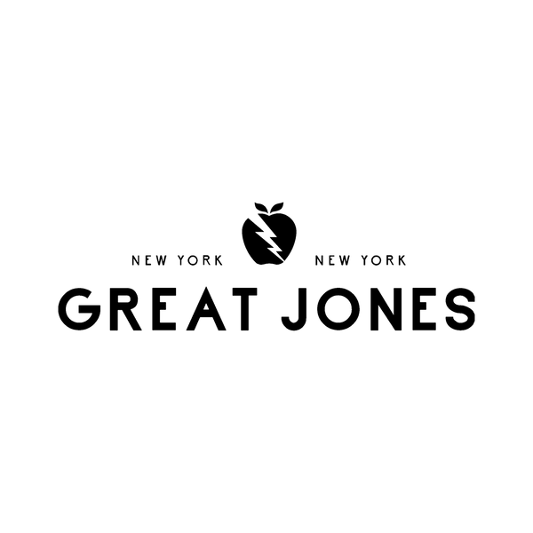 Great Jones logo in black