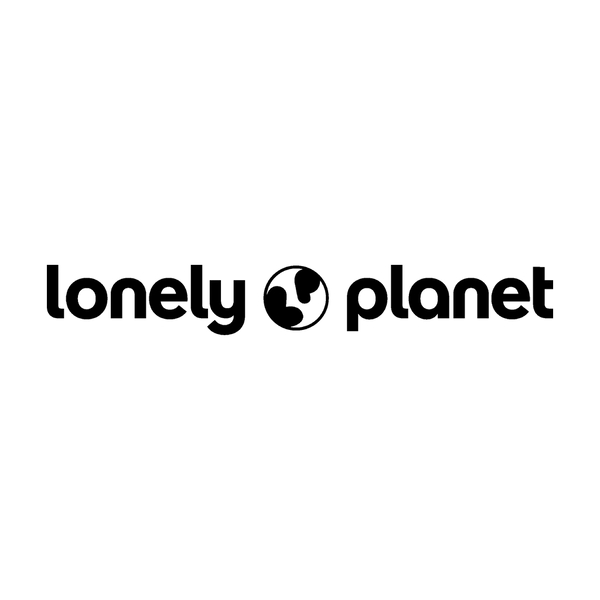 Lonely planet logo in black