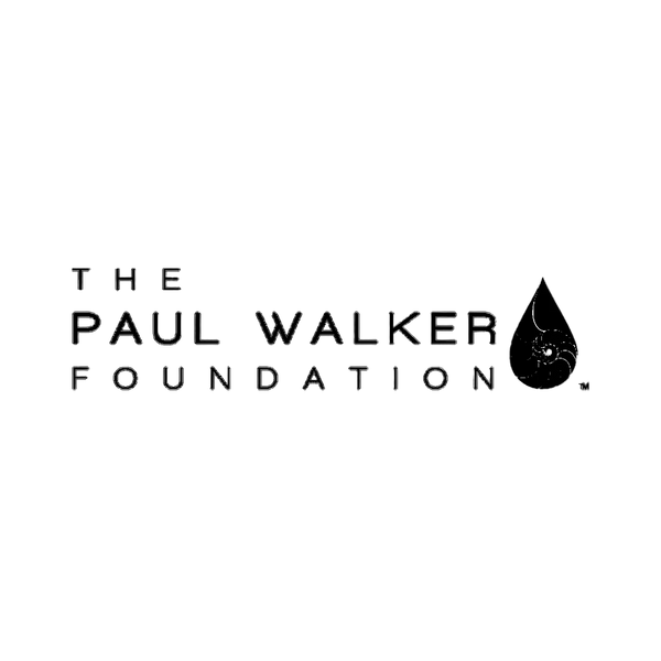 The Paul Walker Foundation logo in black