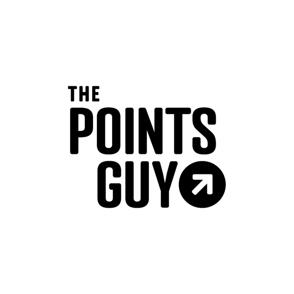 Logo of 'The Points Guy' with black text on a white background